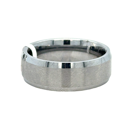 Precious Metal (No Stones) Wedding Bands  -  Men'