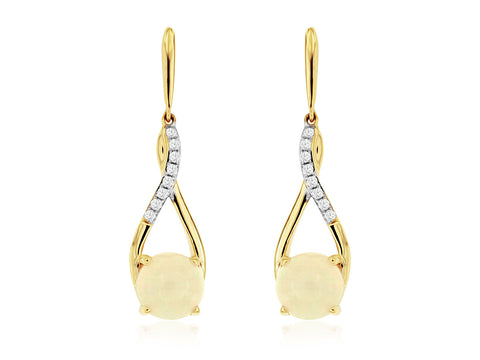 Colored Stone Earring