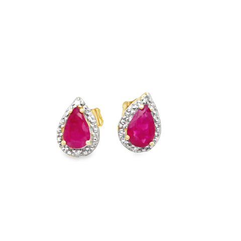 Colored Stone Earring