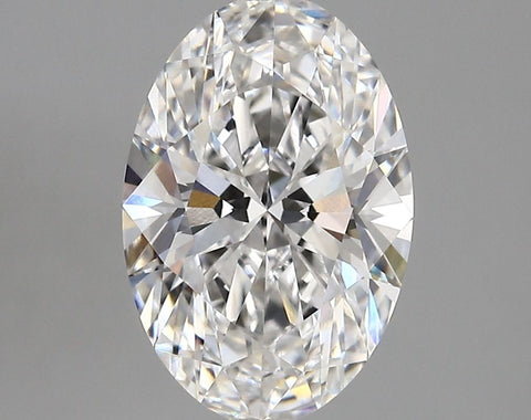 2.77 Carat E-VVS2 Oval Lab Diamond