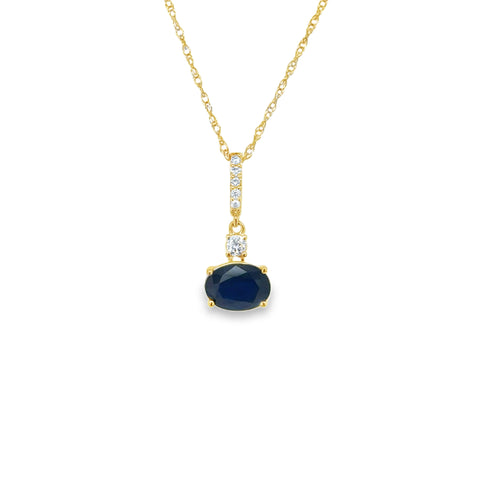Colored Stone Pendant