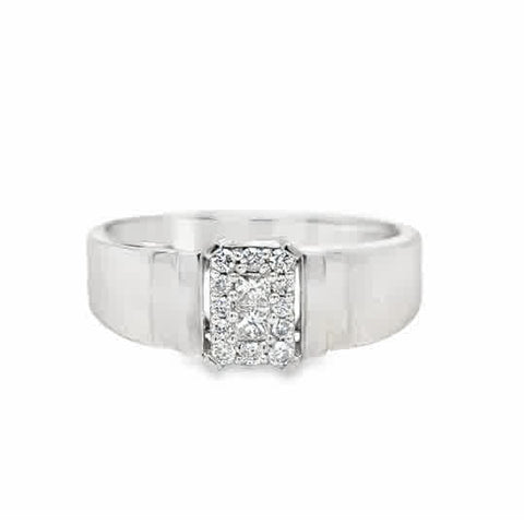 Diamond Wedding Bands - Men'