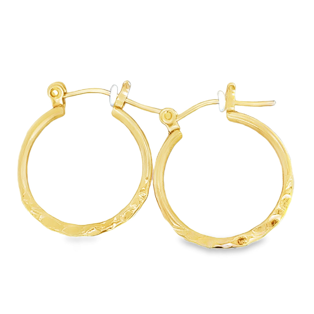 Precious Metal (No Stones) Earring