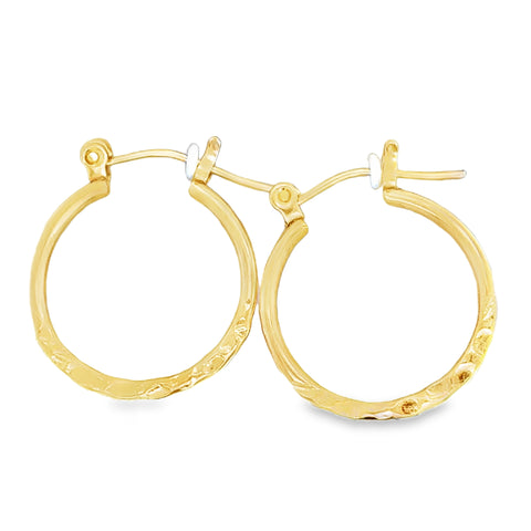 Precious Metal (No Stones) Earring