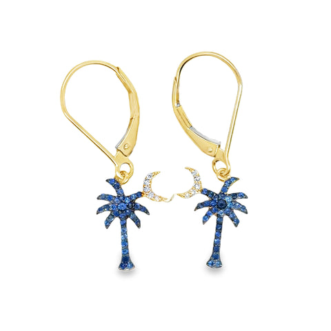 Colored Stone Earring