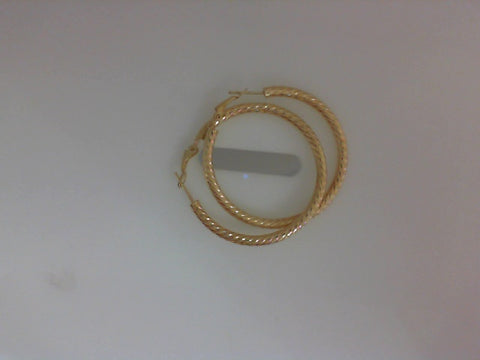 Precious Metal (No Stones) Earring