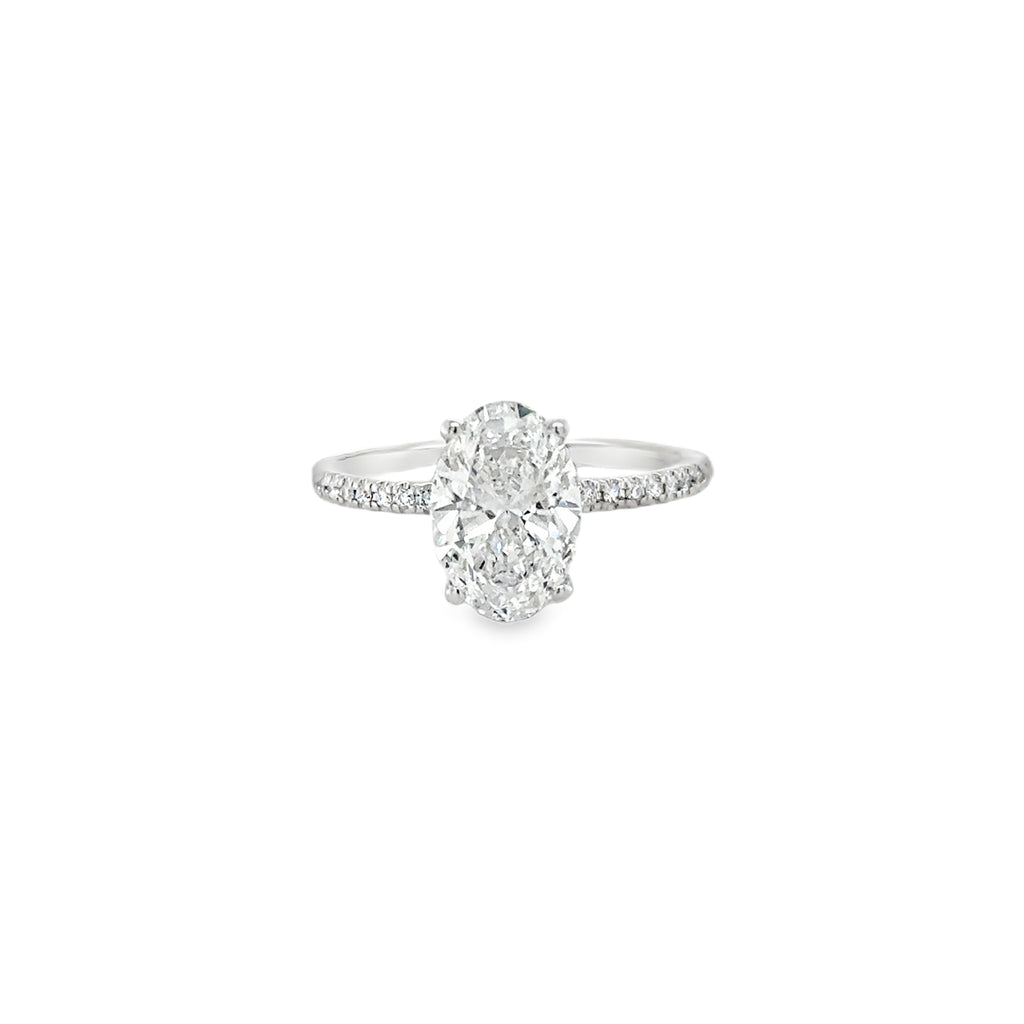 Lab Engagement Ring