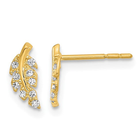 Precious Metal (No Stones) Earring