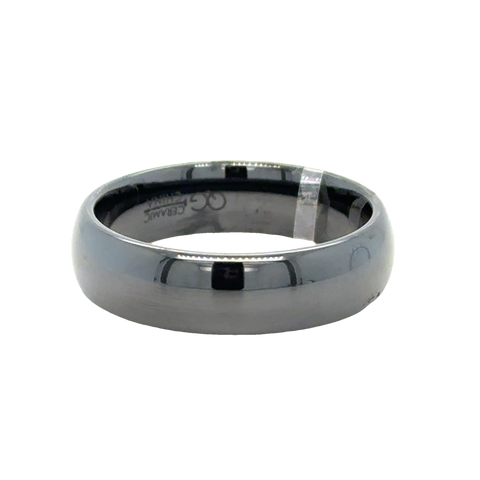 Precious Metal (No Stones) Wedding Bands  -  Men'