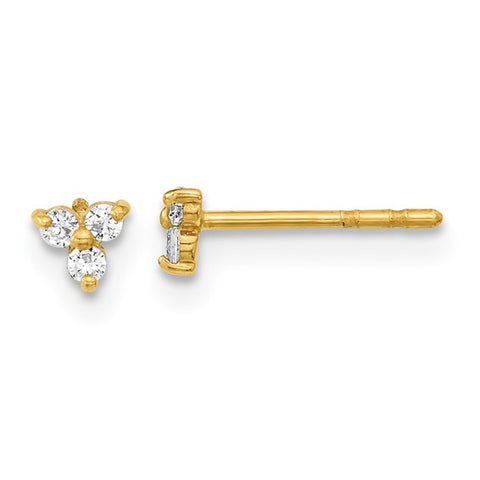 Precious Metal (No Stones) Earring