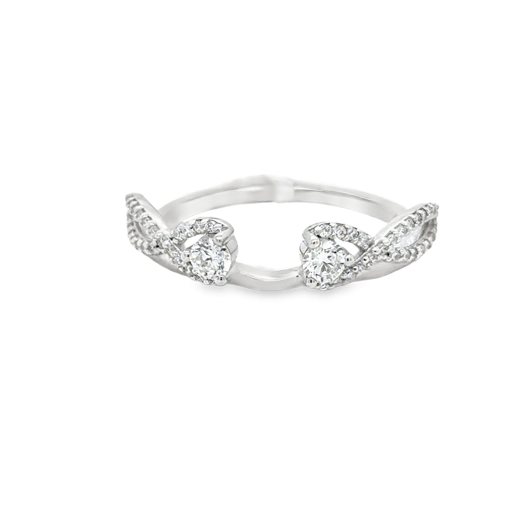 Diamond Wedding Bands  -  Women'
