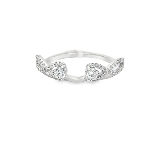 Diamond Wedding Bands  -  Women'