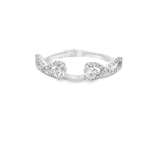 Diamond Wedding Bands  -  Women'