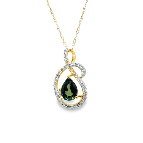 Colored Stone Pendant