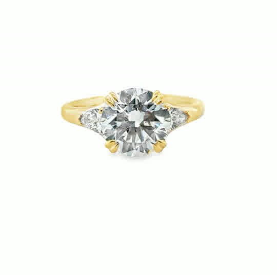 Lab Engagement Ring