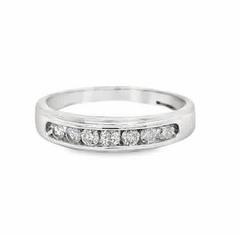 Diamond Wedding Bands - Men'