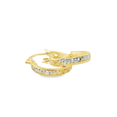 Precious Metal (No Stones) Earring