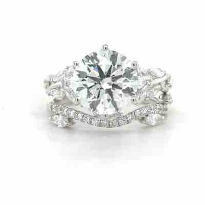 Lab Engagement Ring