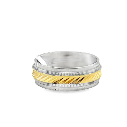 Precious Metal (No Stones) Fashion Rings - Men'