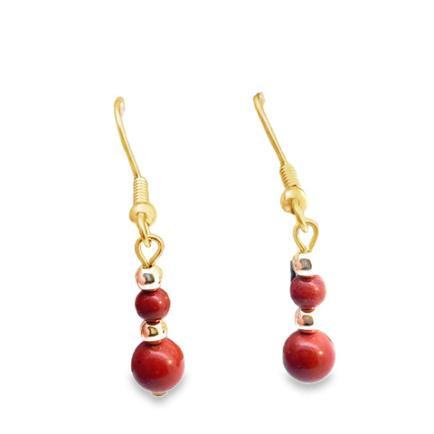 Colored Stone Earring