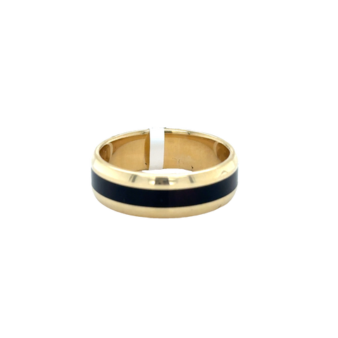 Precious Metal (No Stones) Wedding Bands  -  Men'
