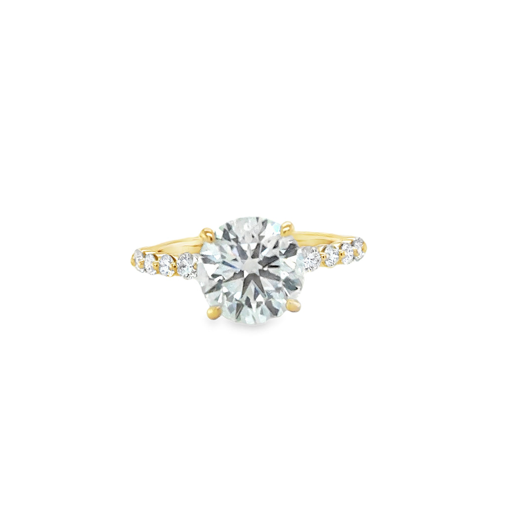 Lab Engagement Ring