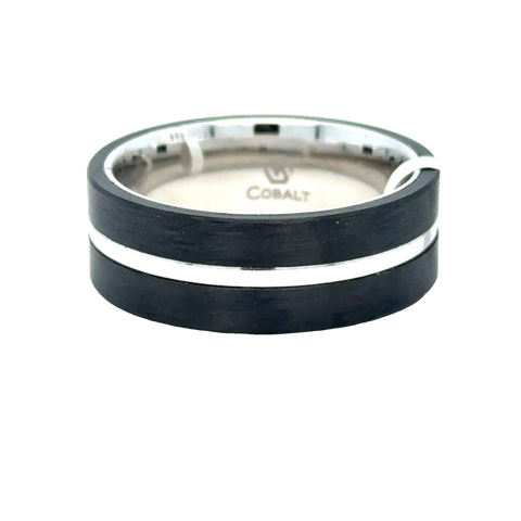 Precious Metal (No Stones) Wedding Bands  -  Men'