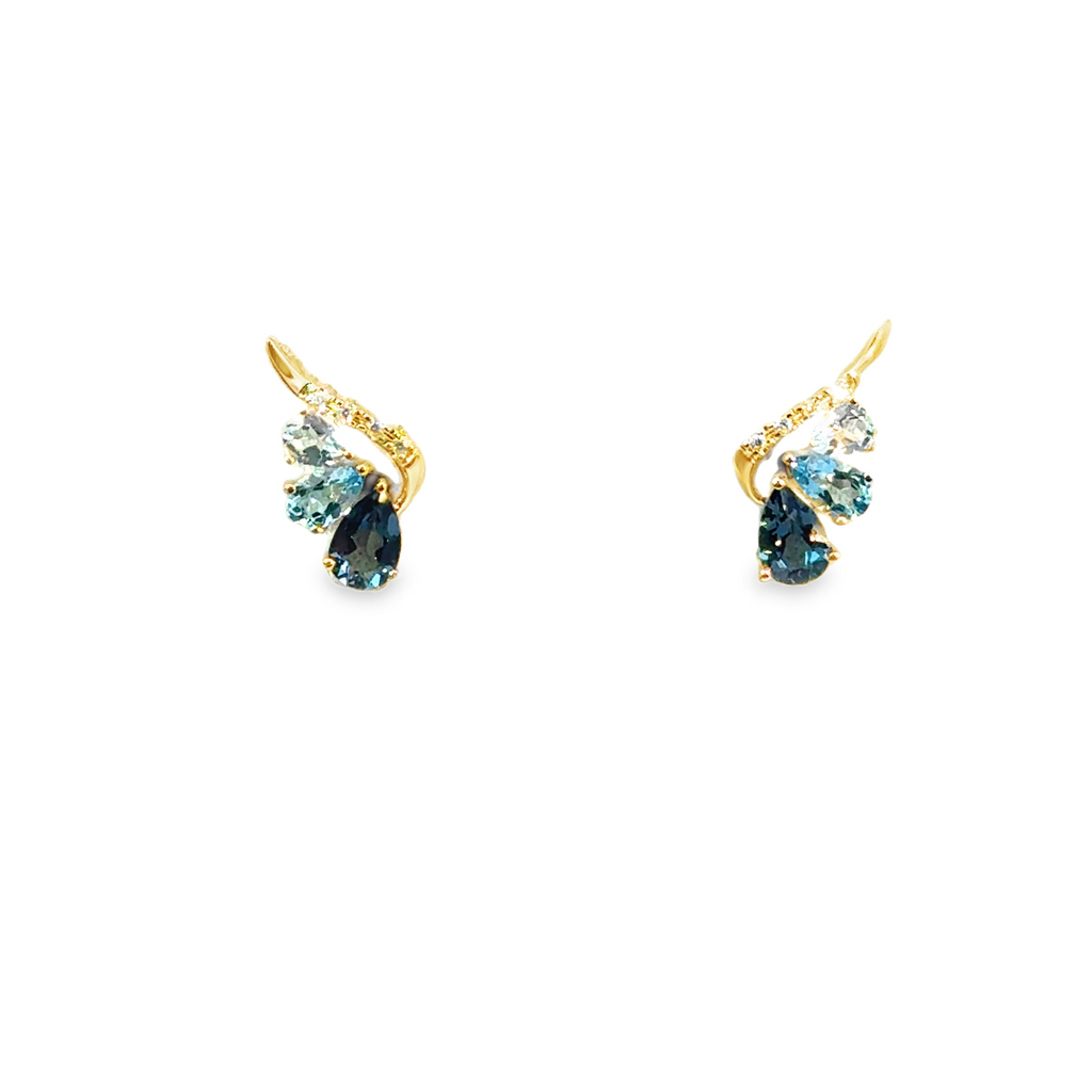 Colored Stone Earring
