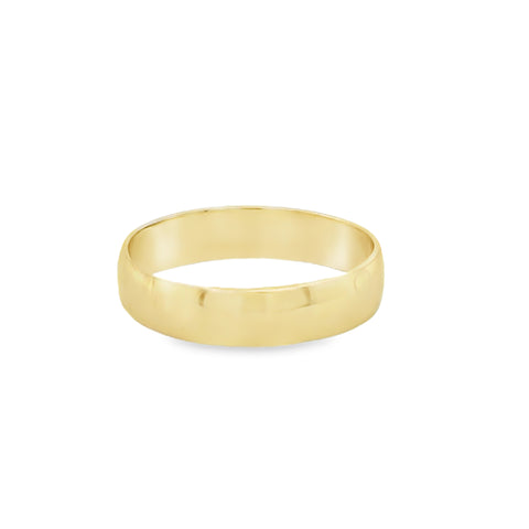 Precious Metal (No Stones) Wedding Bands  -  Men'