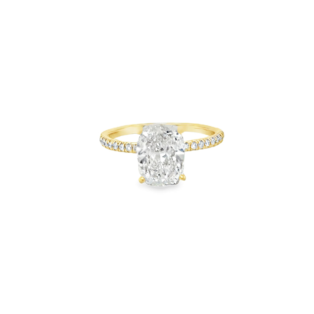 Lab Engagement Ring
