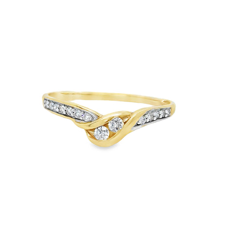 Diamond Wedding Bands  -  Women'