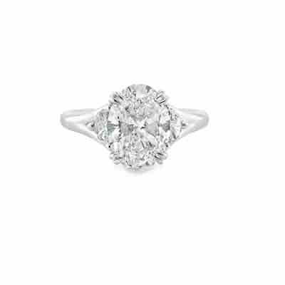 Lab Engagement Ring