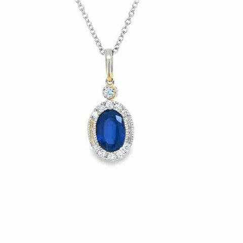 Colored Stone Pendant
