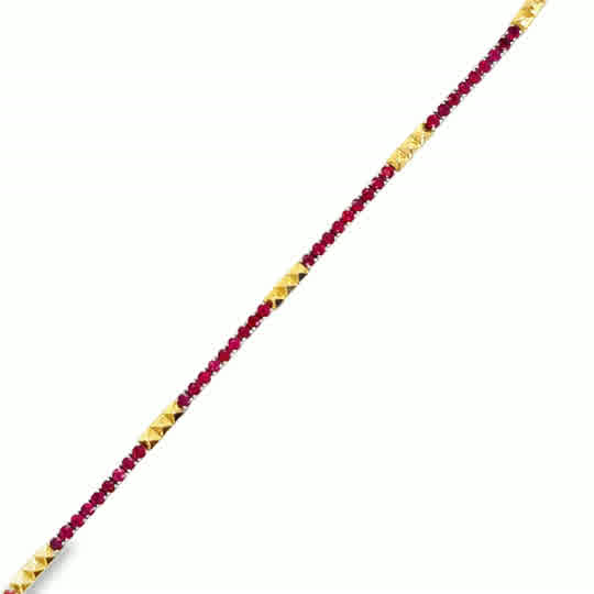 Colored Stone Bracelet