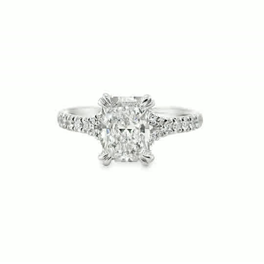 Lab Engagement Ring