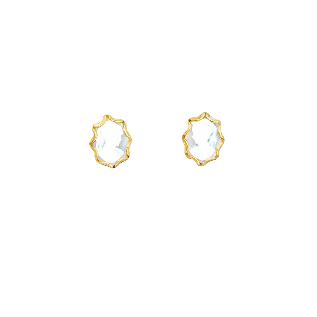 Precious Metal (No Stones) Earring
