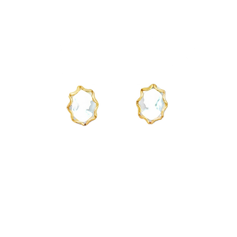 Precious Metal (No Stones) Earring