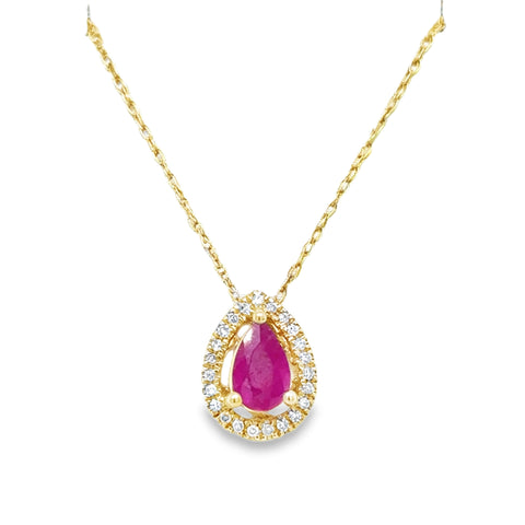 Colored Stone Pendant