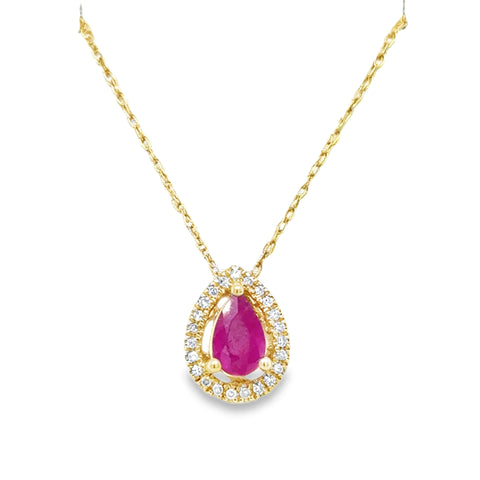 Colored Stone Pendant