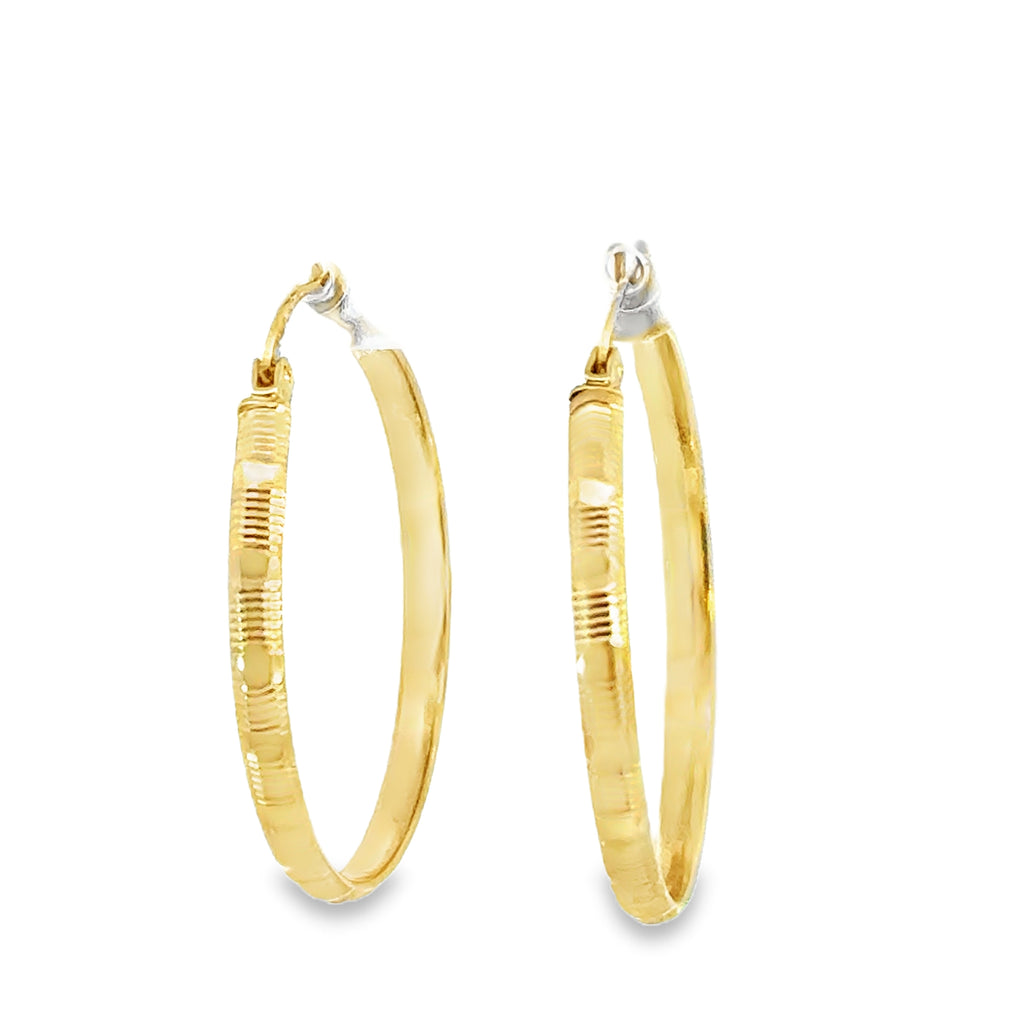 Precious Metal (No Stones) Earring
