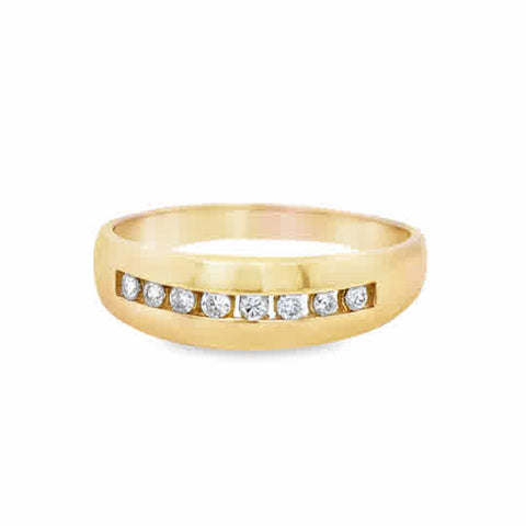 Diamond Wedding Bands - Men'