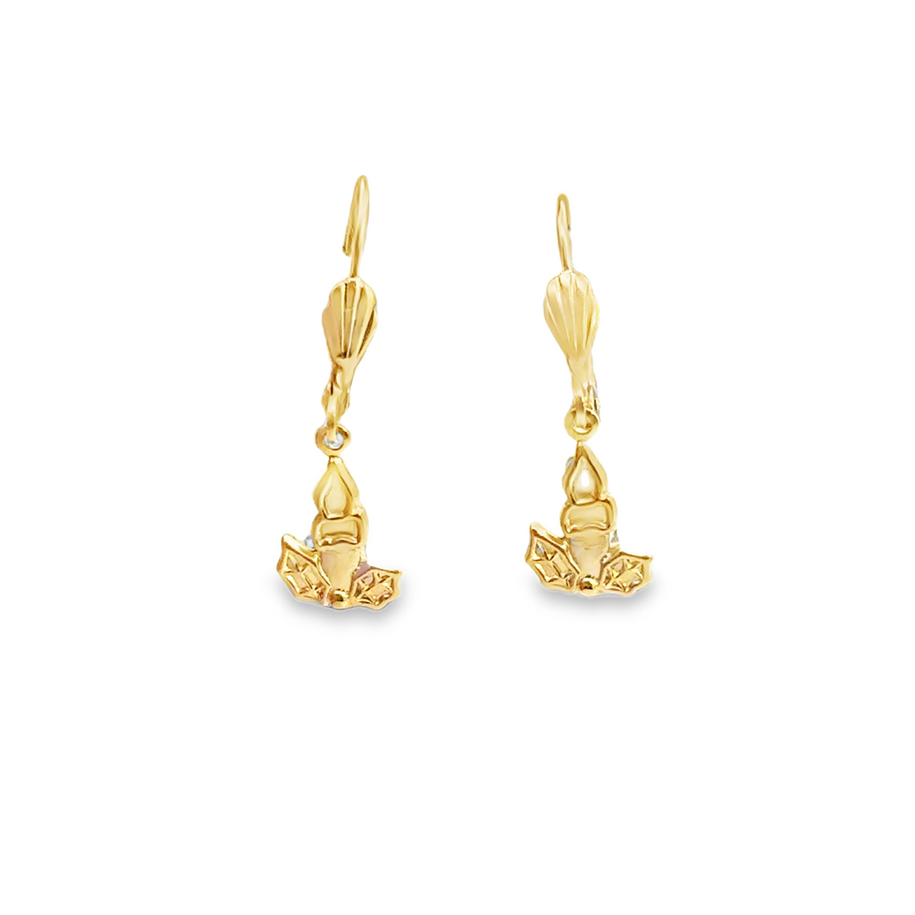 Precious Metal (No Stones) Earring