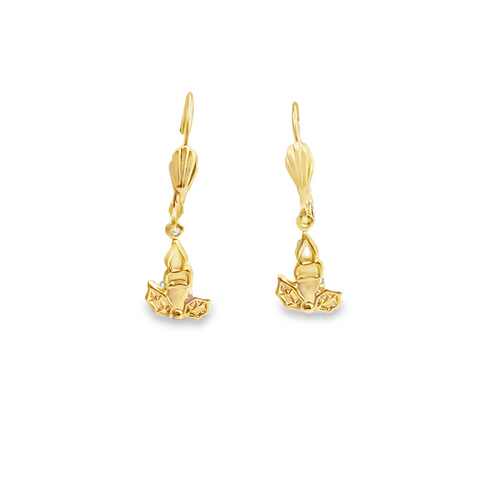 Precious Metal (No Stones) Earring