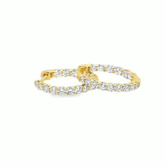 Lab Diamond Earring