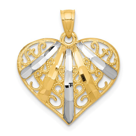Precious Metal (No Stones) Pendants / Charm