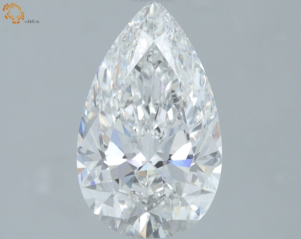 1.67 Carat F-VS1 Pear Lab Diamond