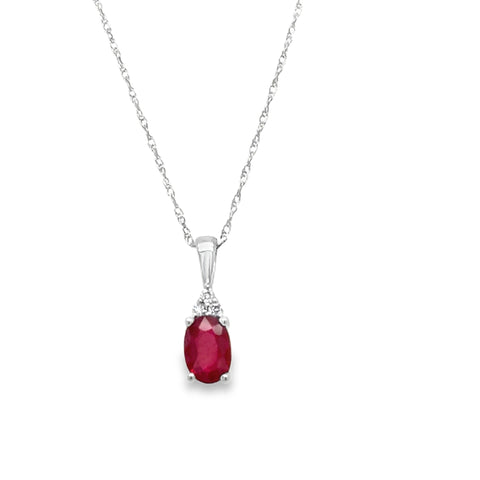 Colored Stone Pendant