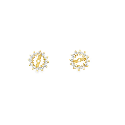 Precious Metal (No Stones) Earring