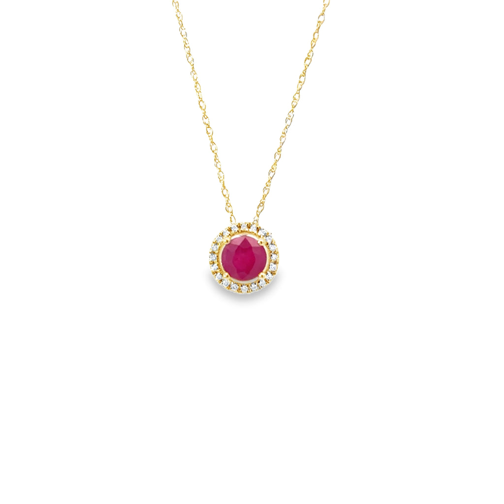 Colored Stone Pendant