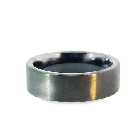 Precious Metal (No Stones) Wedding Bands  -  Men'